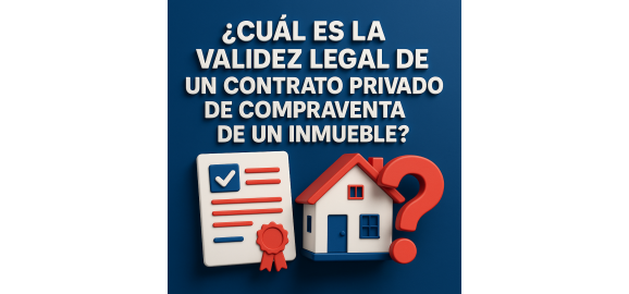 cual es la validez legal de un contrato privado de compraventa de un inmueble en venezuela