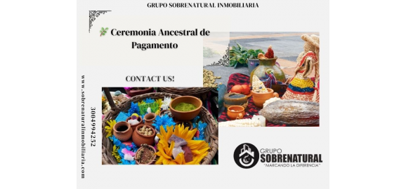 ceremonia ancestral de pagamento