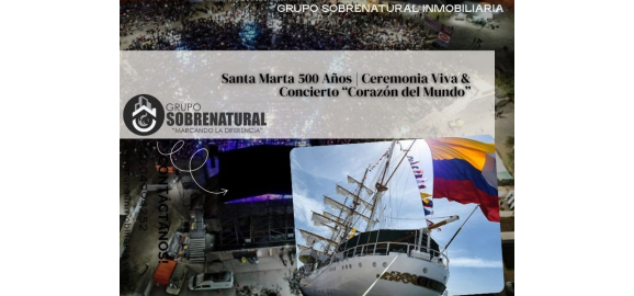 santa marta 500 years viva ceremony heart of the world concert