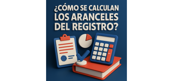 como se calculan los aranceles del registro de la propiedad
