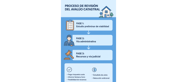 proceso beneficios y costos asociados con una revision de avaluo catastral