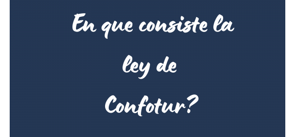 que es confotur