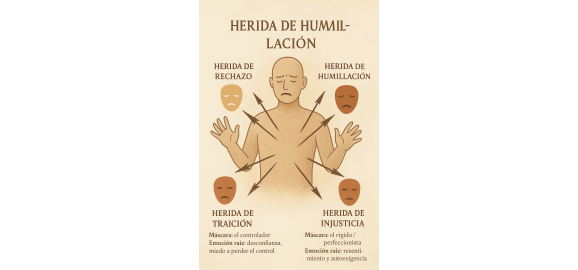 como sabotea la salud cada una de las heridas