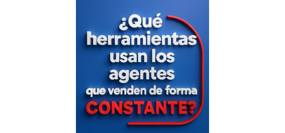 que herramientas usan los agentes que venden de forma constante