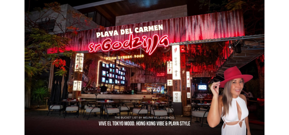 sr godzilla playa del carmen restaurante