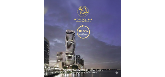 oportunidad inversion inmobiliaria de alto rendimiento en ecuador flujo de caja comprobado renta premium desde 7 11 anual