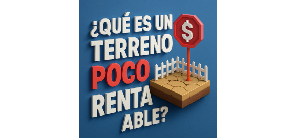 que es un terreno poco rentable