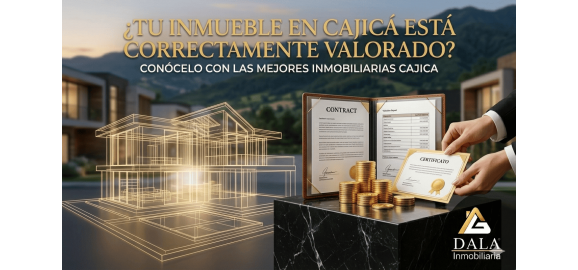 esta tu propiedad en cajica correctamente valorada