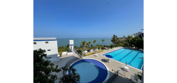 beachfront apartment for sale in santa marta los alcatraces ocean view investment property in the colombian caribbean
