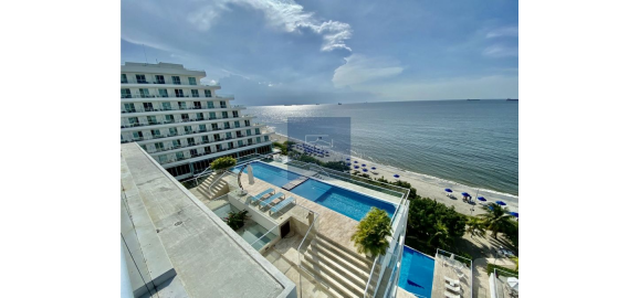 penthouse de lujo frente al mar en playa dormida santa marta piscina privada y exclusividad frente al caribe