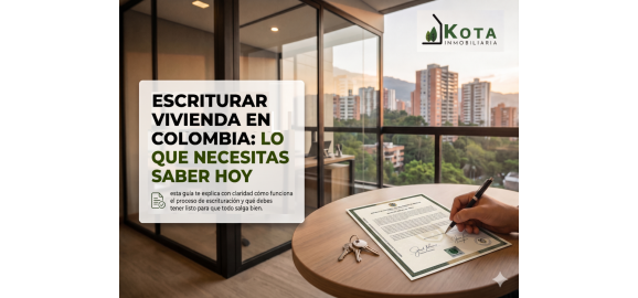 escriturar vivienda en colombia lo que necesitas saber hoy