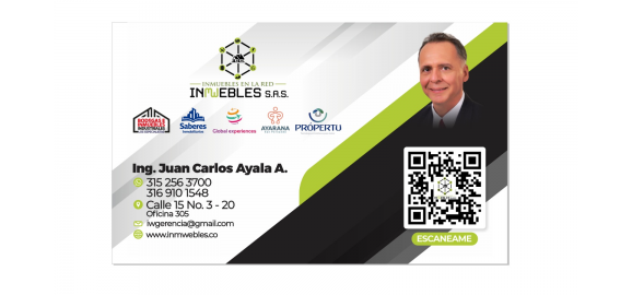 tarjeta de presentacion juan carlos ayala arana
