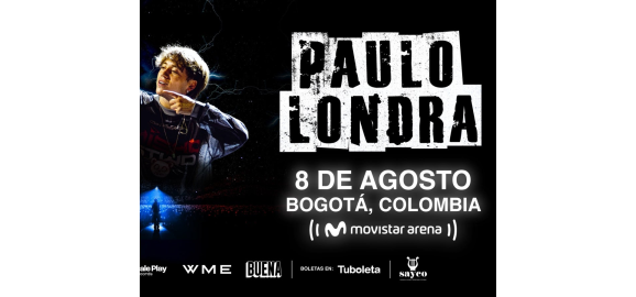 paulo londra vuelve este sabado a bogota para presentarse en el movistar arena