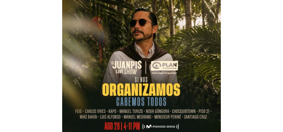 juanpis live show se convierte en evento solidario para reconstruir viviendas