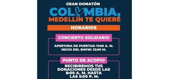 la musica une a los colombianos por un buen proposito en medellin