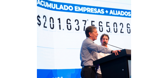 ola de donaciones del sector productivo por la reconstruccion