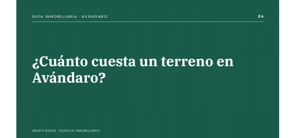 cuanto cuesta un terreno en avandaro