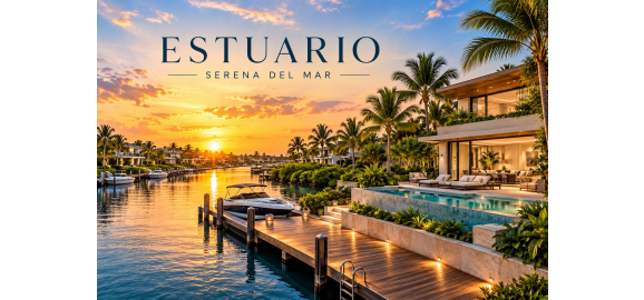 estuario condominio marino con lotes y muelle privado en serena del mar cartagena